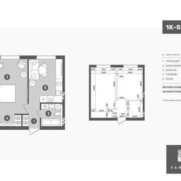 Продаж 1к квартира 37,91 Ротермінування без % ЖК Санвіль парк ЖК Sanville park