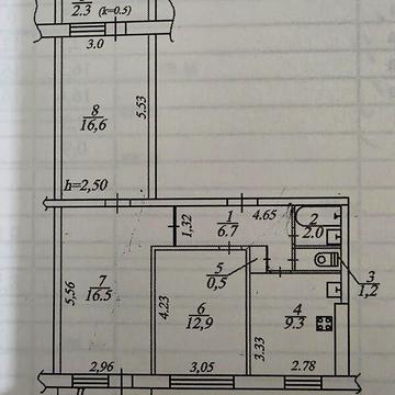 Продаж 3к Квартира Покровський масив