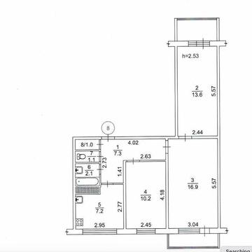 Продається трикімнатна квартира Героїв полку Азов 28-а від власника