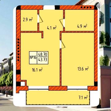 Вигідна ціна! 1-кімнатна в «Італійському кварталі». Відділ продажу.