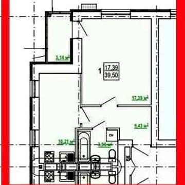 СРОЧНО 40м2 Продам РЕАЛЬНУЮ 1 комн. квартиру дом с КОММУНИКАЦИЯМИ! AB ЖК Гидропарк