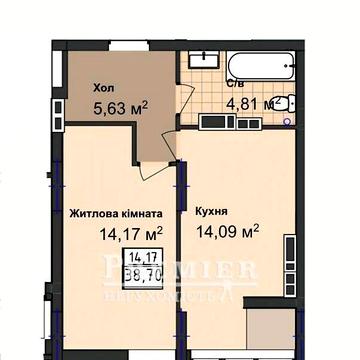 Продаж 1к Квартира Академіка Сахарова вулиця