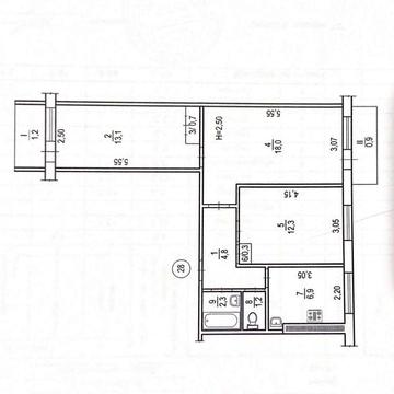 Продаж 3-кім квартири від власника , Електрозаводська/Зарічний
