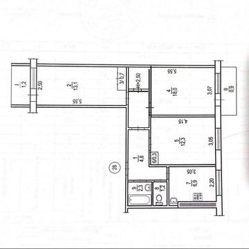 Продаж 3-кім квартири від власника , Електрозаводська/Зарічний