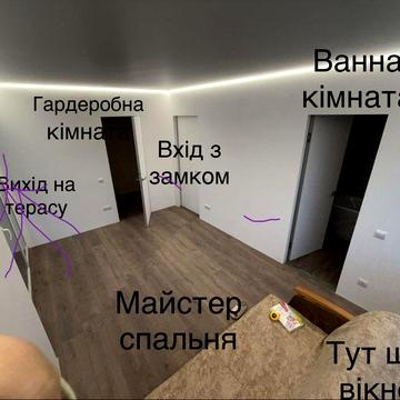 Окремий автономний  поверх 120кв. в завжди теплому будинку