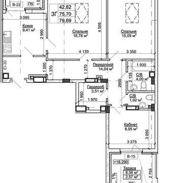 Продаж 3к Квартира Богдана Хмельницького (Кірова) вулиця ЖК Гостомель Residence