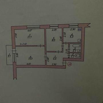 Продам 3-к квартиру. ЖК ОСББ
