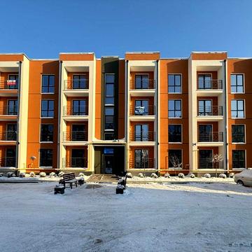 Однокімнатна квартира у зданому будинку, газове опалення