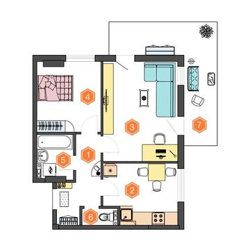 Продам 2 ком квартиру на Сахарова