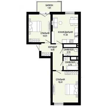 Продаж 2к Квартира Щурата вулиця ЖК Viking Hills