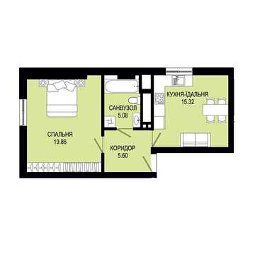 Продаж 1к Квартира Щурата вулиця ЖК Viking Hills