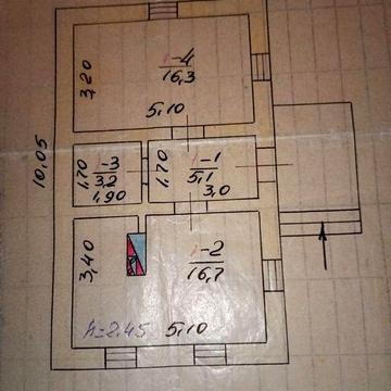 Будинок з пічним отопленням і великою власною територією біля річки