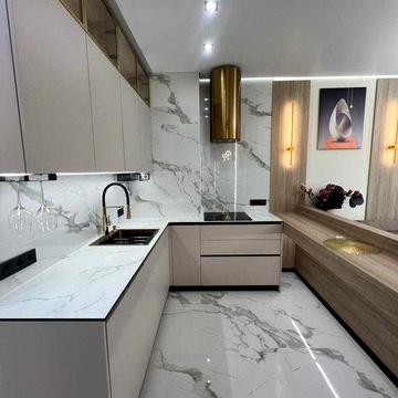 3-комн. квартира 104м в ЖК Родос Кухня-гостина/Аркадия