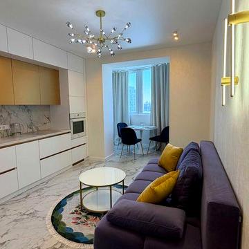 Нова простора квартира з сучасним ремонтом, ще ніхто не жив !!!