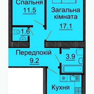 Продаж 2к Квартира Миру вулиця ЖК Софиевский Пассаж
