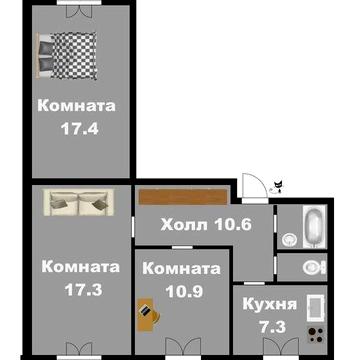 3к квартира вулиця Європейська, поряд з парком Гагаріна