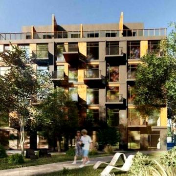 Киевский 12 ст. Фонтана Двухкомнатная квартира с террасой Дачная ЖК Пространство на Дачной