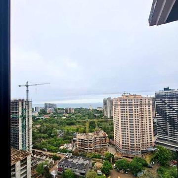 Евродвушка с паркоместом в Аркадии панорама моря ЖК Эллада