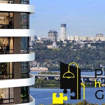 ТОП‼️ 2к квартира 70м2 2R2 7пов ЖК Great Причальна 6 Вид на Дніпро ЖК Great