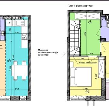 Продажа 3-и кімнатна Двоповерхова квартира ЖК Комфорт Таун ЖК комфорт таун