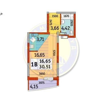 Квартира 31 м² в ЖК «Райдужний» від власника, без комісії ЖК "Райдужний"