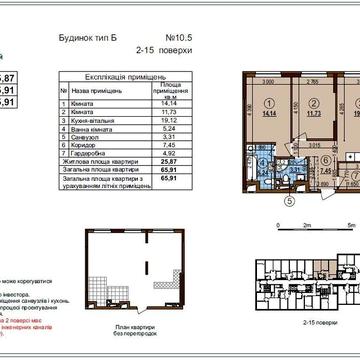 Продам 2-кімнатну квартиру в ЖК Варшавський 3 ЖК Варшавський 3