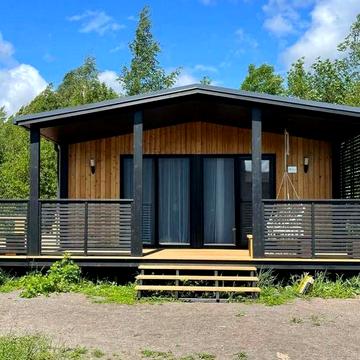 Модульний будинок під ключ, каркасне будівництво , будинк 94м² ,