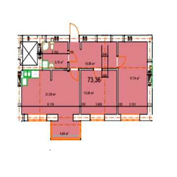 Продаж 2к Квартира Малицької вулиця ЖК Family House