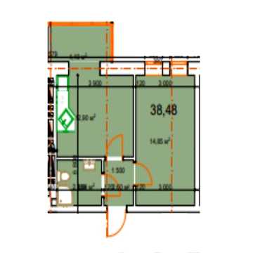 Продаж 1к Квартира Малицької вулиця ЖК Family House