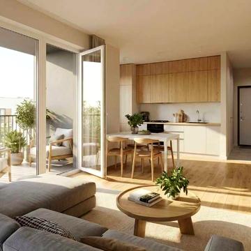 Простора 1-кімнатна квартира 45 м2 у місті Пустомити (9км.від Львова) ЖК Садова Алея