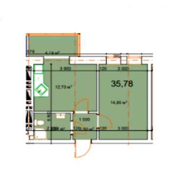 Продаж 1к Квартира Малицької вулиця ЖК Family House