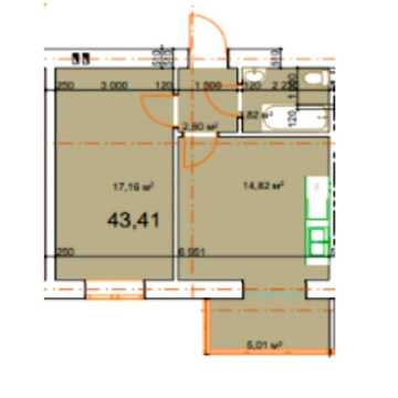 Продаж 1к Квартира Малицької вулиця ЖК Family House