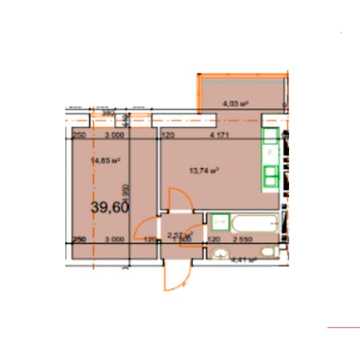 Продаж 1к Квартира Малицької вулиця ЖК Family House