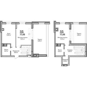Продаж 3к Квартира Кобилянської Ольги вулиця ЖК Синергия Сити