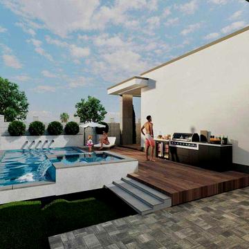 Дом в стиле Хай-Тек в Дайберге. Участок 5,5 соток. 1K13