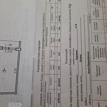 4х кімнатна м.Калуш центр