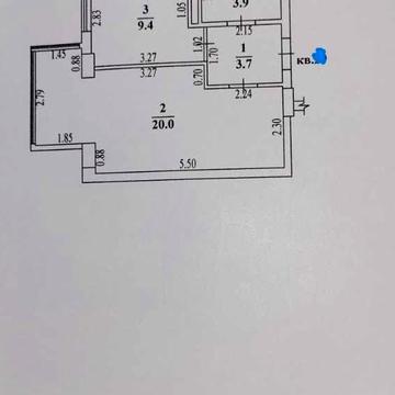1-но кімн.квартира в зданому цегляному будинку вул. Сахарова/Бочарова