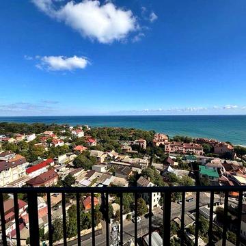 Студія з прямим видом моря у зданому ЖК на 16 ст.Фонтану