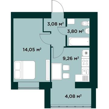 1 кімнатна квартира в Бучі від забудовника з першим внеском від 15600$ ЖК Міленіум Парк