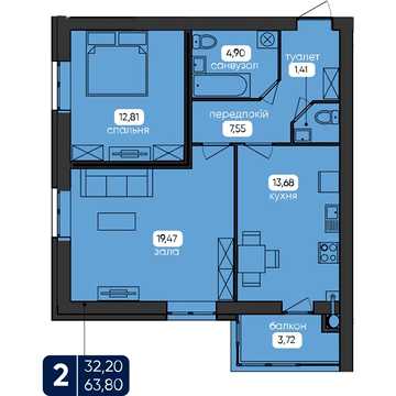 Продаж 2к Квартира Велика Бердичівська вулиця ЖК Shevchenko Hall