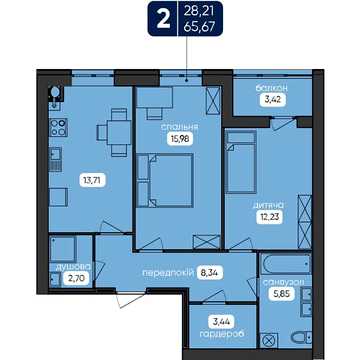 Продаж 2к Квартира Велика Бердичівська вулиця ЖК Shevchenko Hall