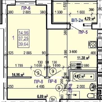 Актуально! Новострой ЖК Валентиновская Продам 1К квартиру 40 метров GT ЖК Валентиновская