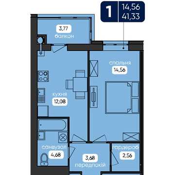 Продаж 1к Квартира Велика Бердичівська вулиця ЖК Shevchenko Hall