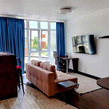 Своя 1 комн. Пр.Шевченко/ Гагарина ЖК 4 сезона. Мебель, техника ЖК 4 сезона