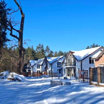 Дуплекс в лісовій зоні 96м2
