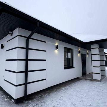 Одноповерховий будинок з терасою в Бучі чистове наповнення