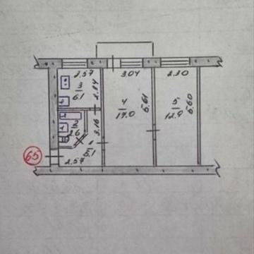 Продается 2 ком квартира р-н 6 гор. больницы , 2\5