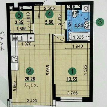 ВЛАСНИК! Продам квартиру в ЖК Варшавський 3, буд. 10.2 (47,82 м.). ЖК Варшавський 3