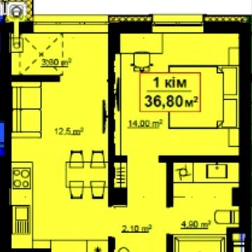 Ціна ТОП! Однокімнатна квартира в затишному ЖК ЖК Опришівська Слобода
