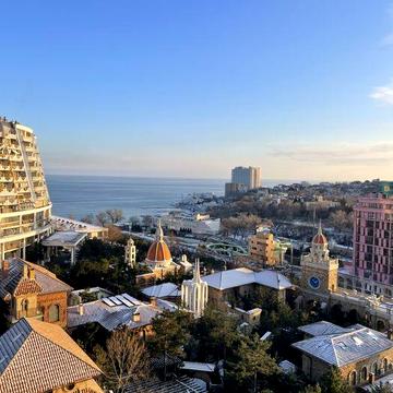 Прямой вид моря Аркадия ЖК Гагарин Плаза